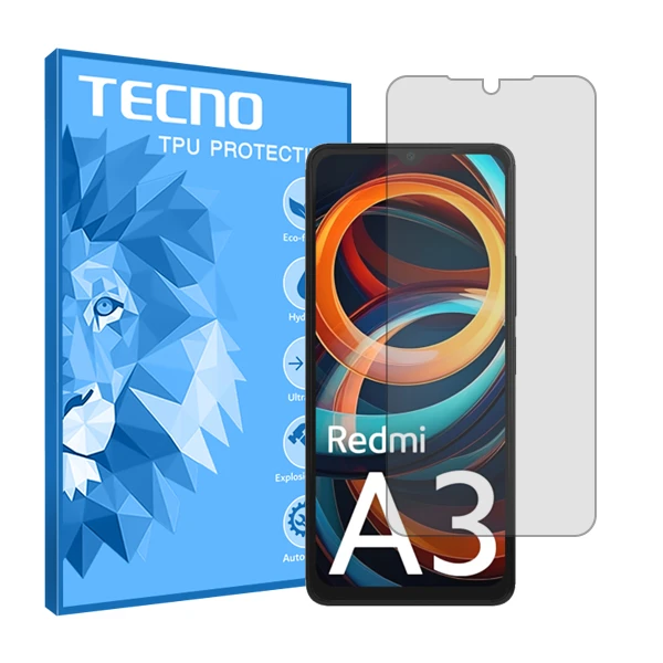 محافظ صفحه نمایش شفاف تکنو مدل HyGEL مناسب برای گوشی موبایل شیائومی Redmi A3
