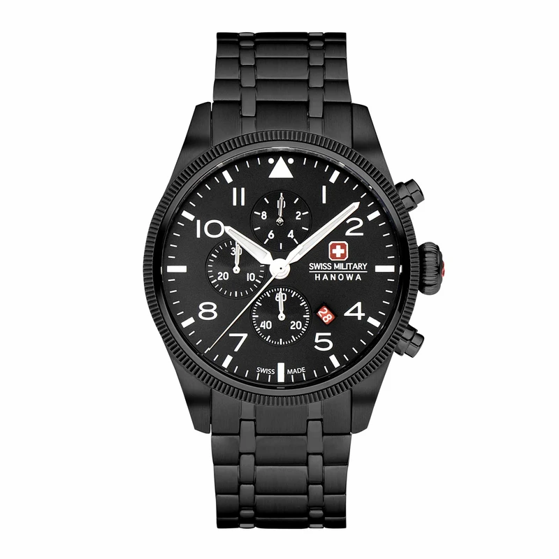 ساعت مچی عقربه‌ای کوارتز مردانه سوئیس میلیتاری هانوا مدل SMWGI0000431