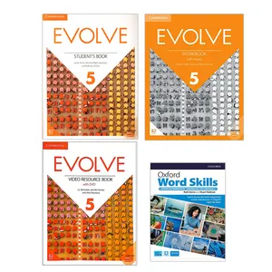 کتاب Evolve 5 و Oxford Word Skills Advanced 2nd اثر جمعی از نویسندگان انتشارات دانشگاه کمبریج 4 جلدی