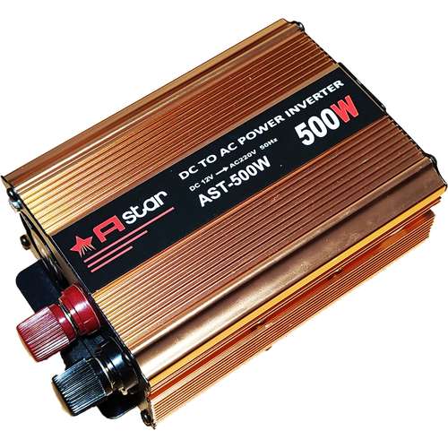 مبدل برق خودرو ای استار مدل AST-500W 12V-TO-220V