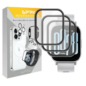 Sprig Pmma-SPG Screen Protector For Xiaomi Redmi Watch 5 Active pack of 3