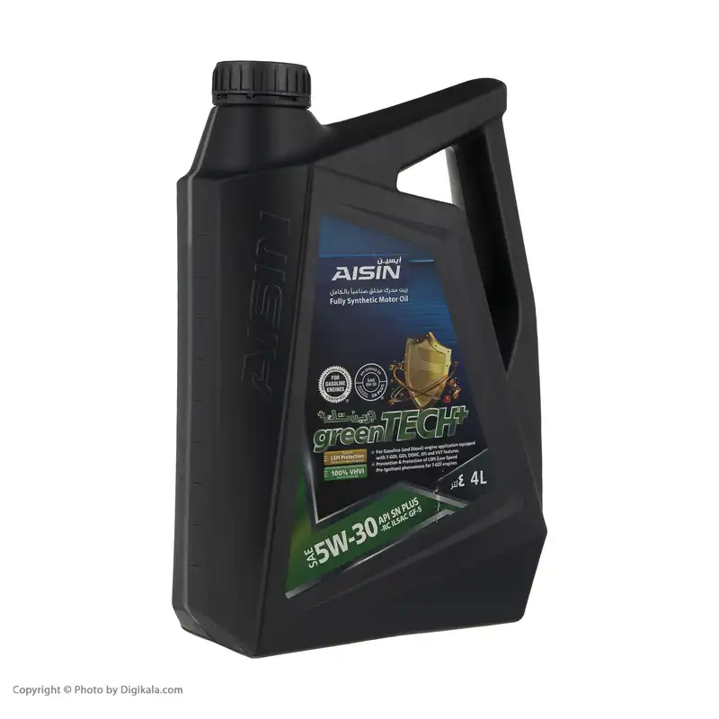 روغن موتور خودرو آیسین مدل 5W-30 SN PLUS حجم 4000 میلی لیتر