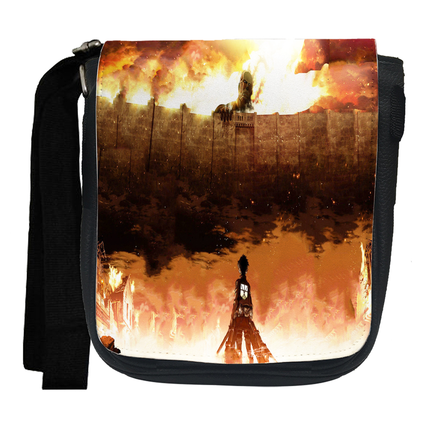 کیف دوشی مدل انیمه Attack on Titan حمله به تایتان dt3