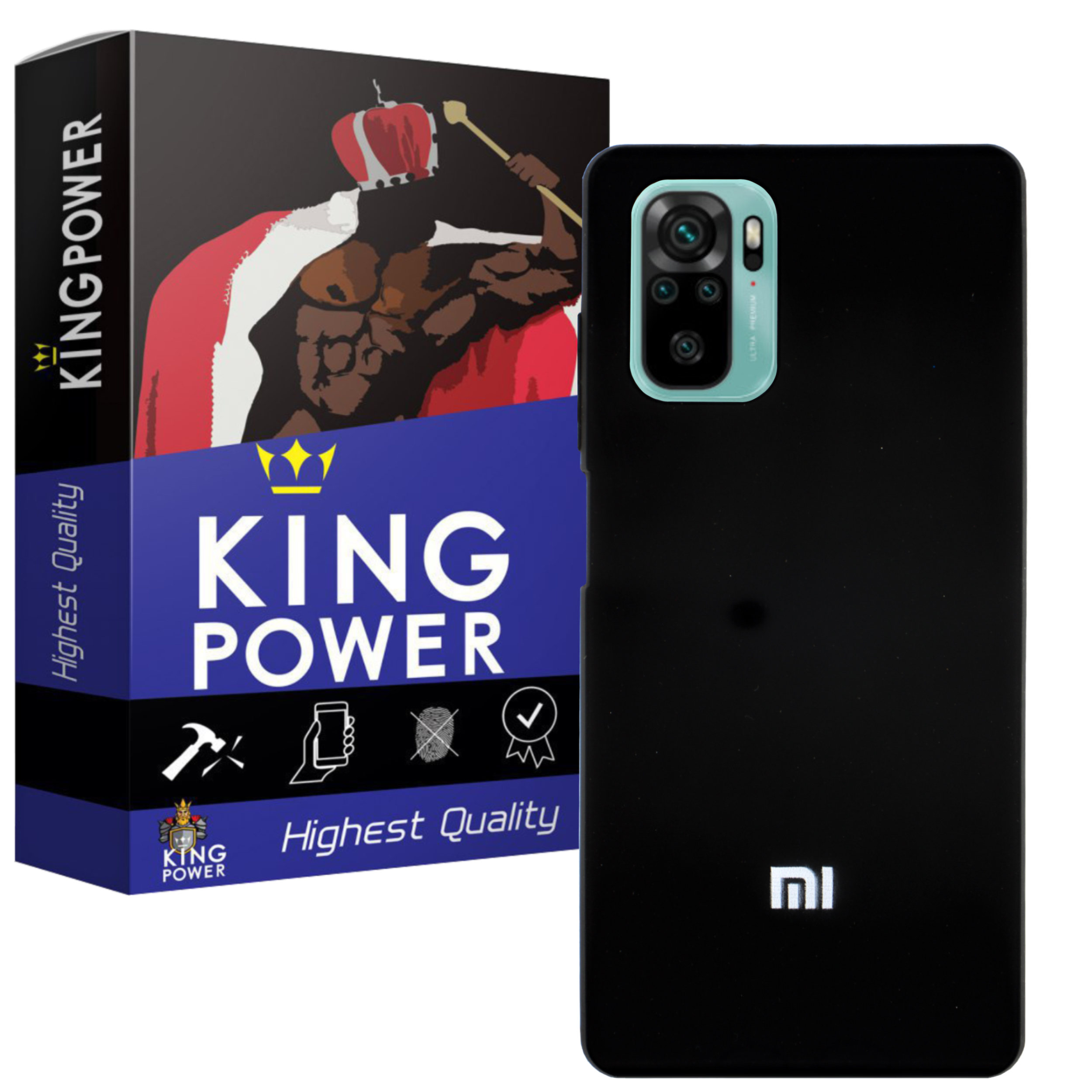 کاور کینگ پاور مدل U121 مناسب برای گوشی موبایل شیائومی Redmi Note 10 4G                     غیر اصل