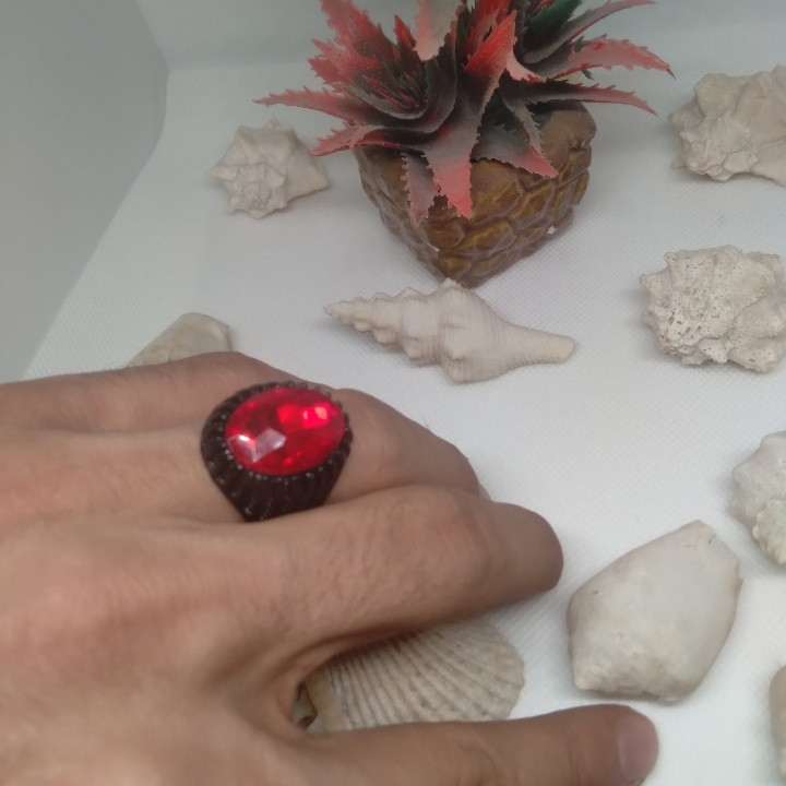 انگشتر مردانه مدل یاقوت کبود انگشتر مردانه مدل یاقوت کبود