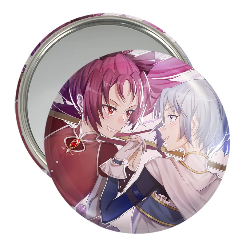 آینه جیبی خندالو مدل میکی و ساکورا انیمه مادوکا مجیکا Madoka Magica  کد 18422