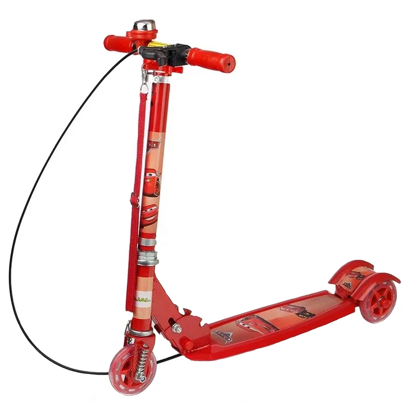 اسکوتر کودک رجال مدل تاشو آپشنال کد 90M ظرفیت وزنی 55 کیلوگرم