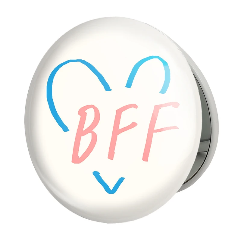 آینه جیبی خندالو طرح بهترین دوستان Best Friends مدل تاشو کد 29606