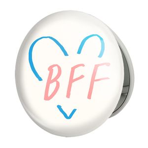 آینه جیبی خندالو طرح بهترین دوستان Best Friends مدل تاشو کد 29606