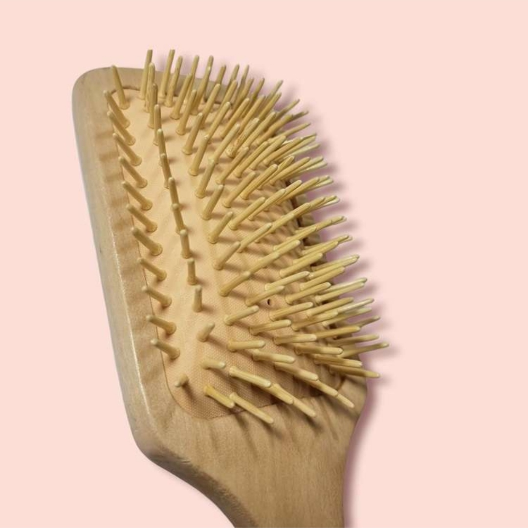 برس مو مدل چوب بامبو