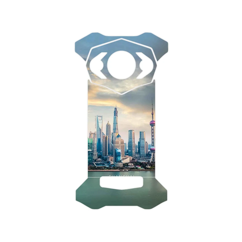 برچسب پوششی ماهوت مدل Shanghai_City مناسب برای گوشی موبایل دوجی S98 Pro