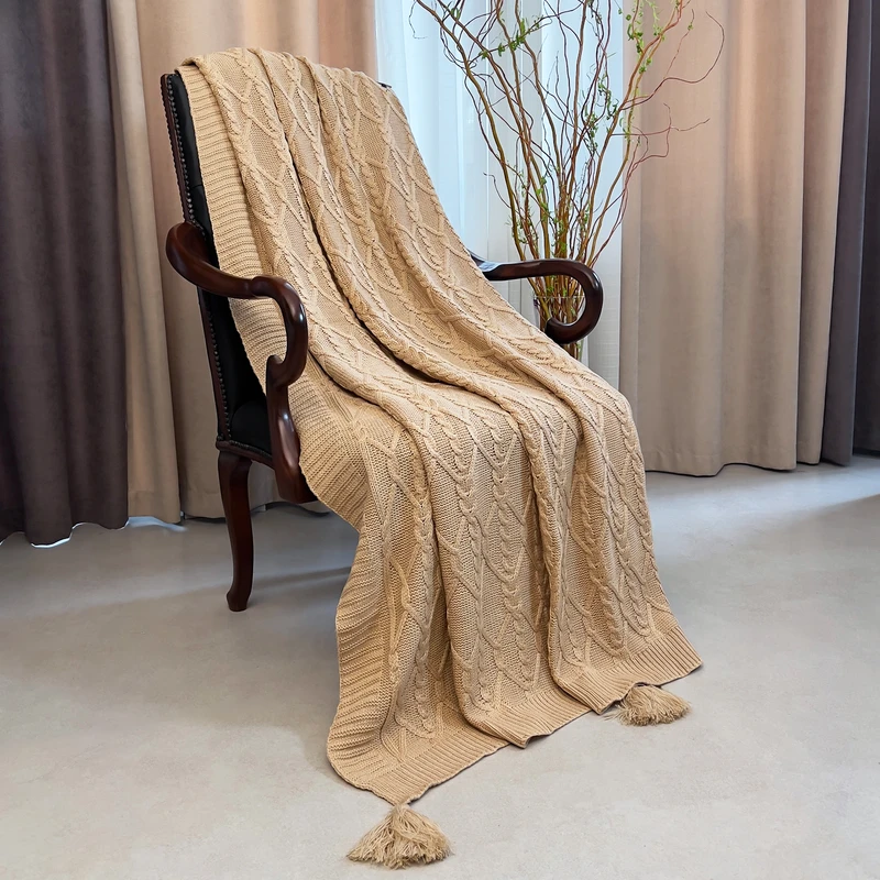 پتو مسافرتی صفاهوم مدل بافت سایز 150×200 سانتی متر