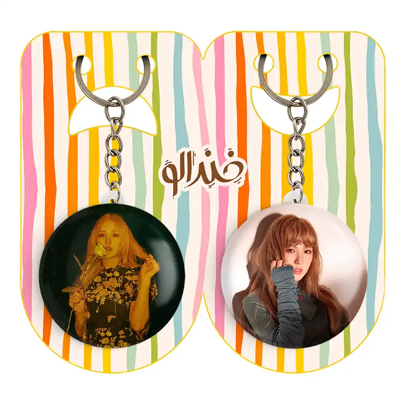 جاکلیدی خندالو مدل وندی گروه رد ولوت Red Velvet کد 1967819681 مجموعه 2 عددی