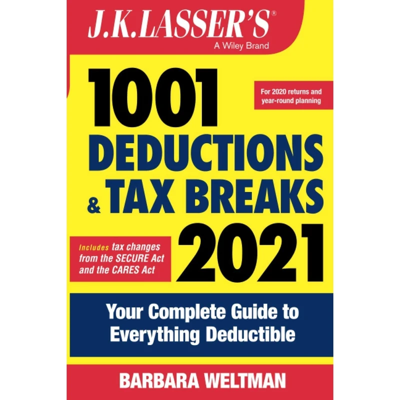 کتاب Lasser 1001 Deductions 2021 P اثر Barbara Weltman انتشارات تازه ها