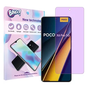 Bingo Tough model anti purple screen Protector Suitable for Xiaomi Poco X6 Pro Mobile Phone