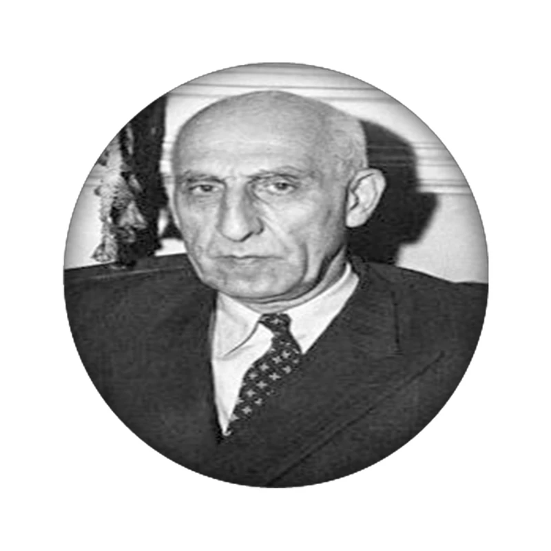استیکر لپ تاپ طرح مصدق کد 4190