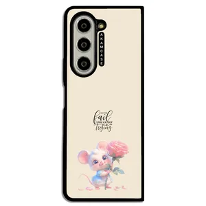AKAM AMC-WSGZFOLD5-ANIMALS QOUTES-14 Cover For Samsung Galaxy Z Fold 5
