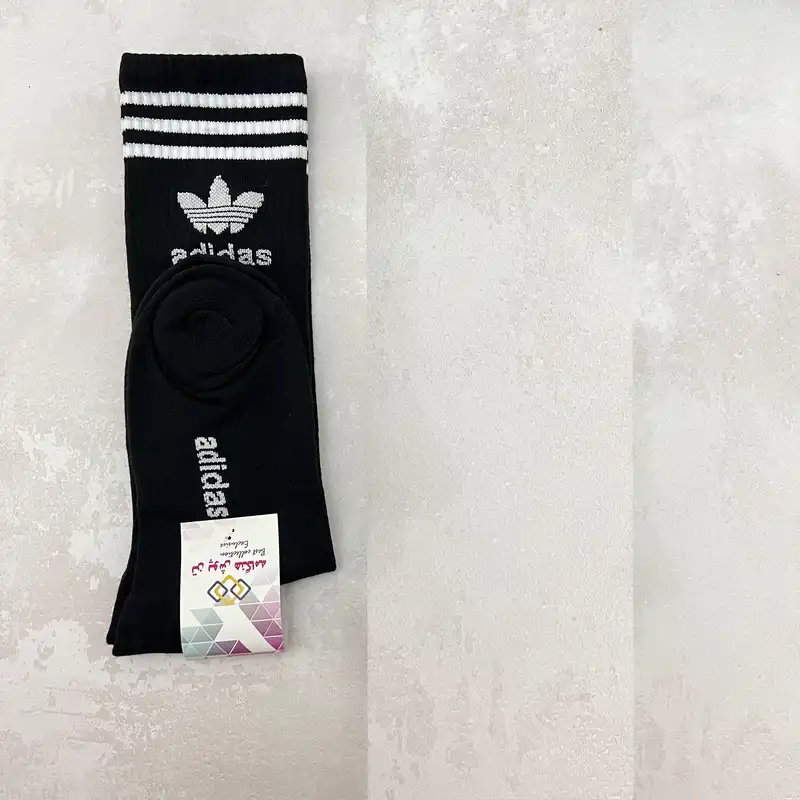 جوراب ورزشی ساق بلند مردانه مدل سه ربع کش اسپرت کد ADB