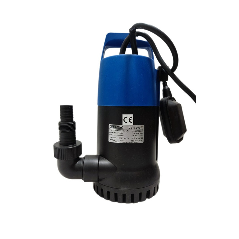 پمپ کف کش سیستما مدل TDP 800/HL