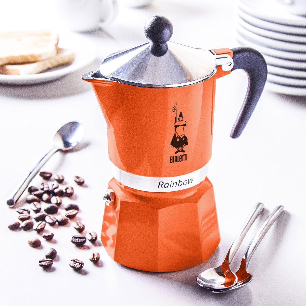 قهوه ساز بیالتی مدل رینبو 3Cups کد 4992
