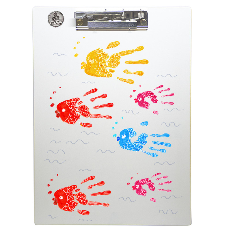 تخته شاسی طه چوب مدل colorful 01 سایز A4