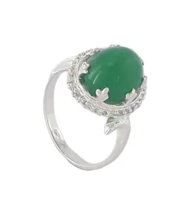 انگشتر نقره زنانه کد 47