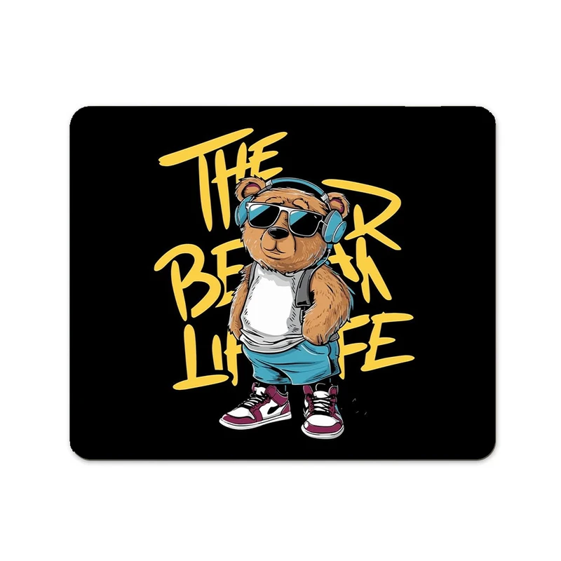 ماوس پد پاد آفرین مدل فانتزی طرح خرس تدی کد P236 سایز 19*24 سانتی متر