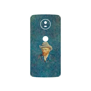 MAHOOT Self portrait with a gray felt hat Cover Sticker for Motorola Moto G5S