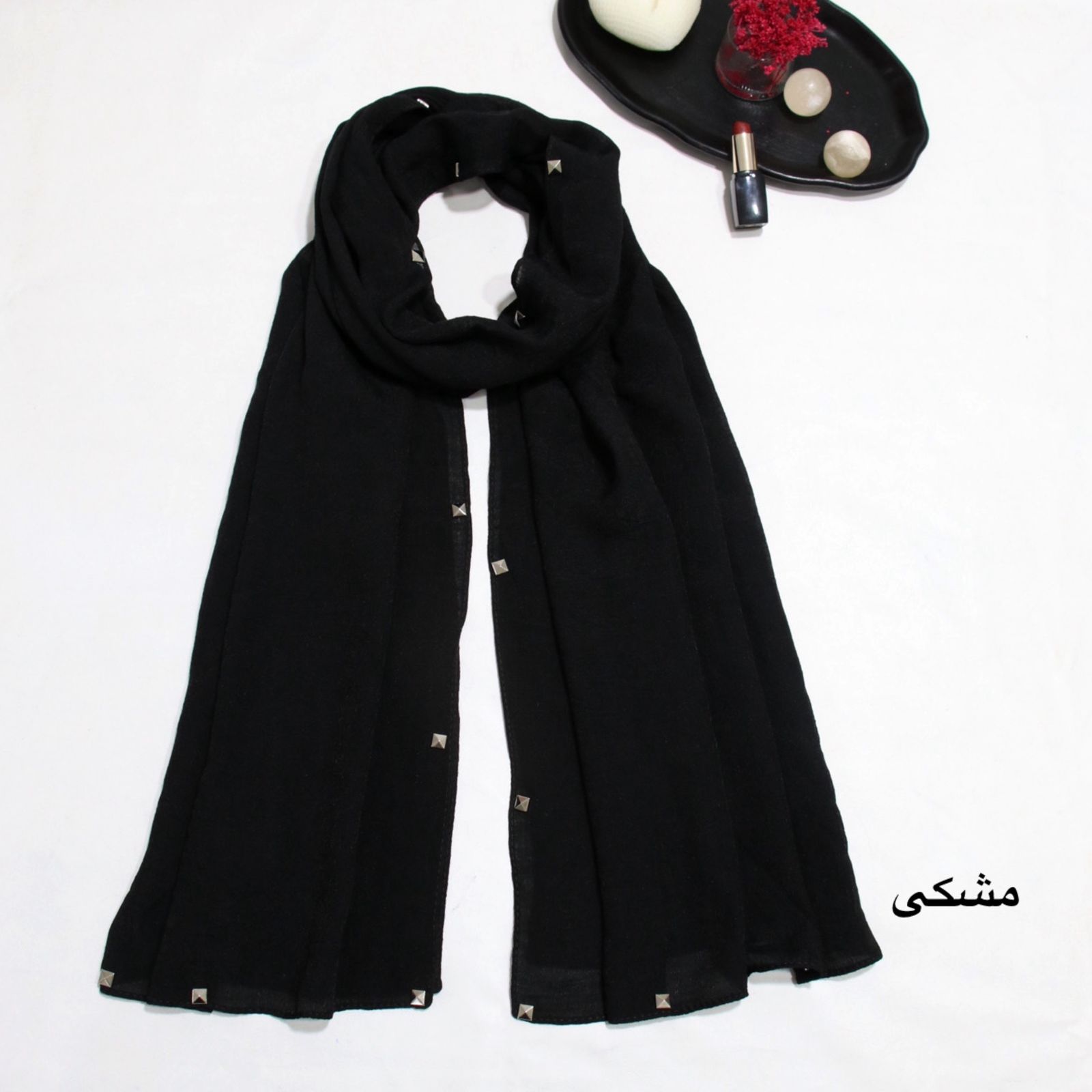 شال زنانه مدل جدید نخی خنک ساده وال اسلپ وارداتی کد ana-7027 -  - 31