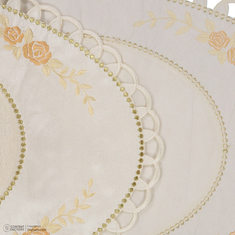 ست رومیزی سه تکه مدل رز کد R3ROS001