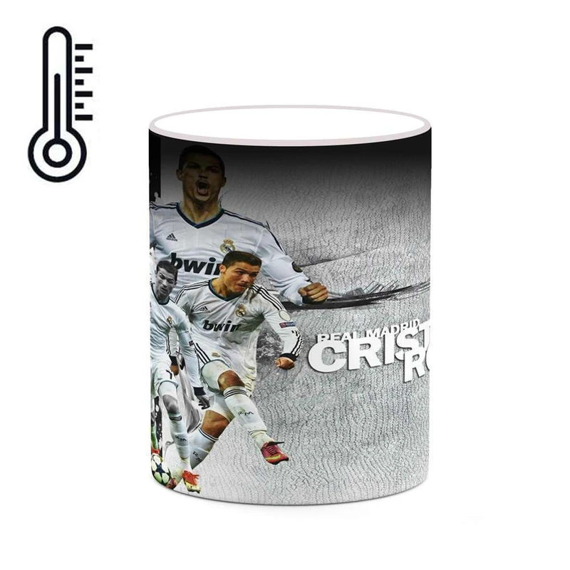 ماگ حرارتی کاکتی مدل کریستیانو رونالدو کد mgh24862