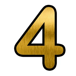 تابلو راهنما طرح اعداد لاتین مدل MO-T-4