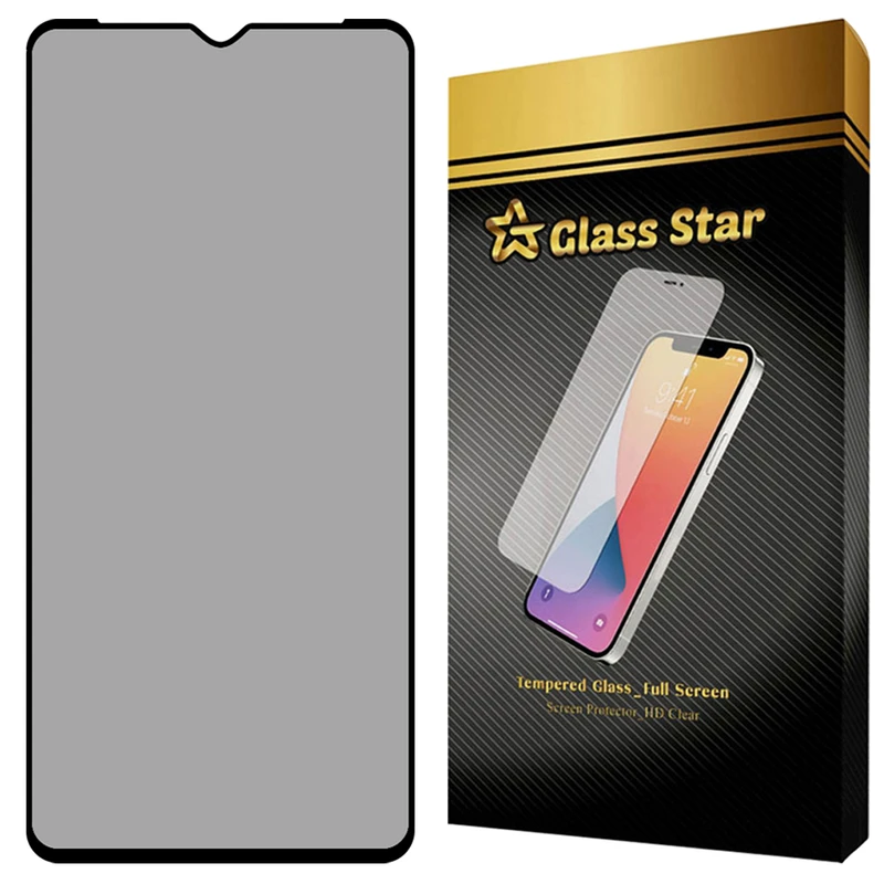 محافظ صفحه نمایش حریم شخصی گلس استار مدل PRIG30 مناسب برای گوشی موبایل سامسونگ Galaxy A12 / A12 Nacho / M12 / M13 / A13 4G / A13 5G / بلک ویو  Black View Wave 6C