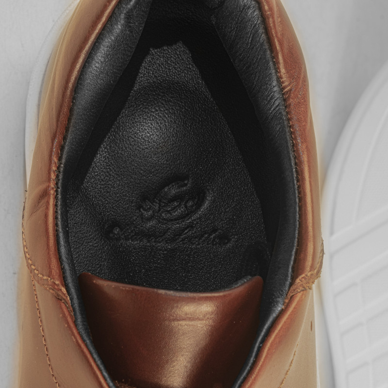 کفش روزمره زنانه چرم عطارد مدل چرم طبیعی کد SH55