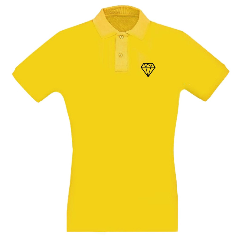 پولوشرت آستین کوتاه مردانه مدل X840 رنگ زرد