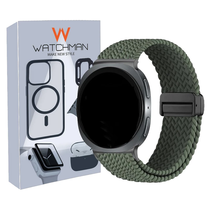 بند مدل Braided magnet مناسب ساعت هوشمند سامسونگ Galaxy Watch 8 Classic 46mm