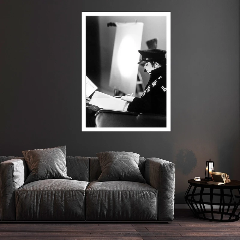 تابلو بکلیت طرح مایکل جکسون مدل قاب شاسی W-S9880