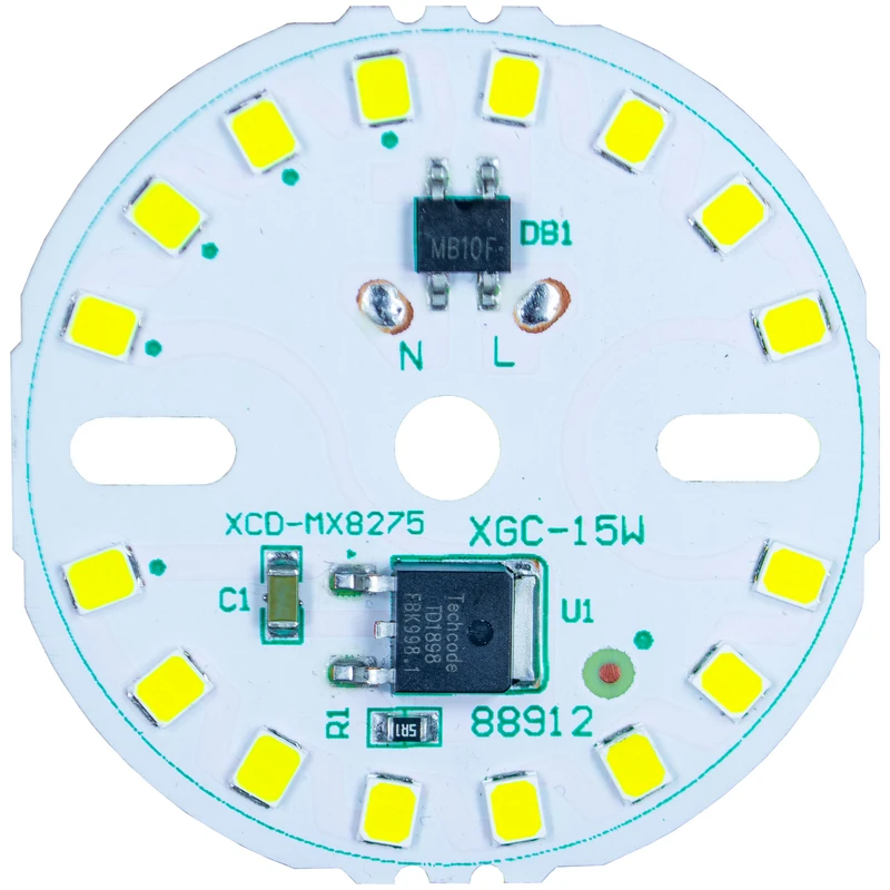 چیپ لامپ ال ای دی 15 وات ایکس جی سی مدل XCD