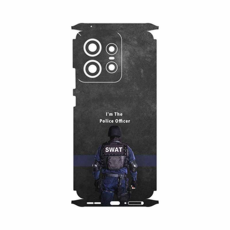 برچسب پوششی ماهوت مدل Police Officer-FullSkin مناسب برای گوشی موبایل موتورولا Edge 50 Pro