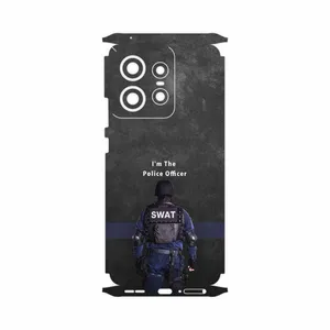MAHOOT Police Officer-FullSkin Cover Sticker for Motorola Edge 50 Pro