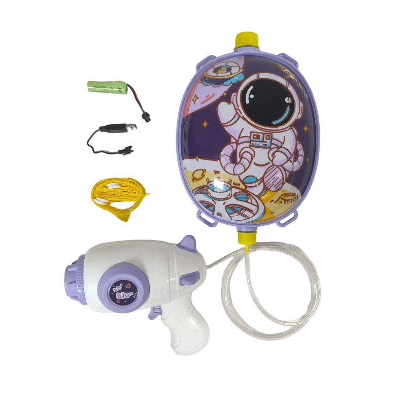 تفنگ آب پاش مدل شارژی طرح کوله پشتی کد 539