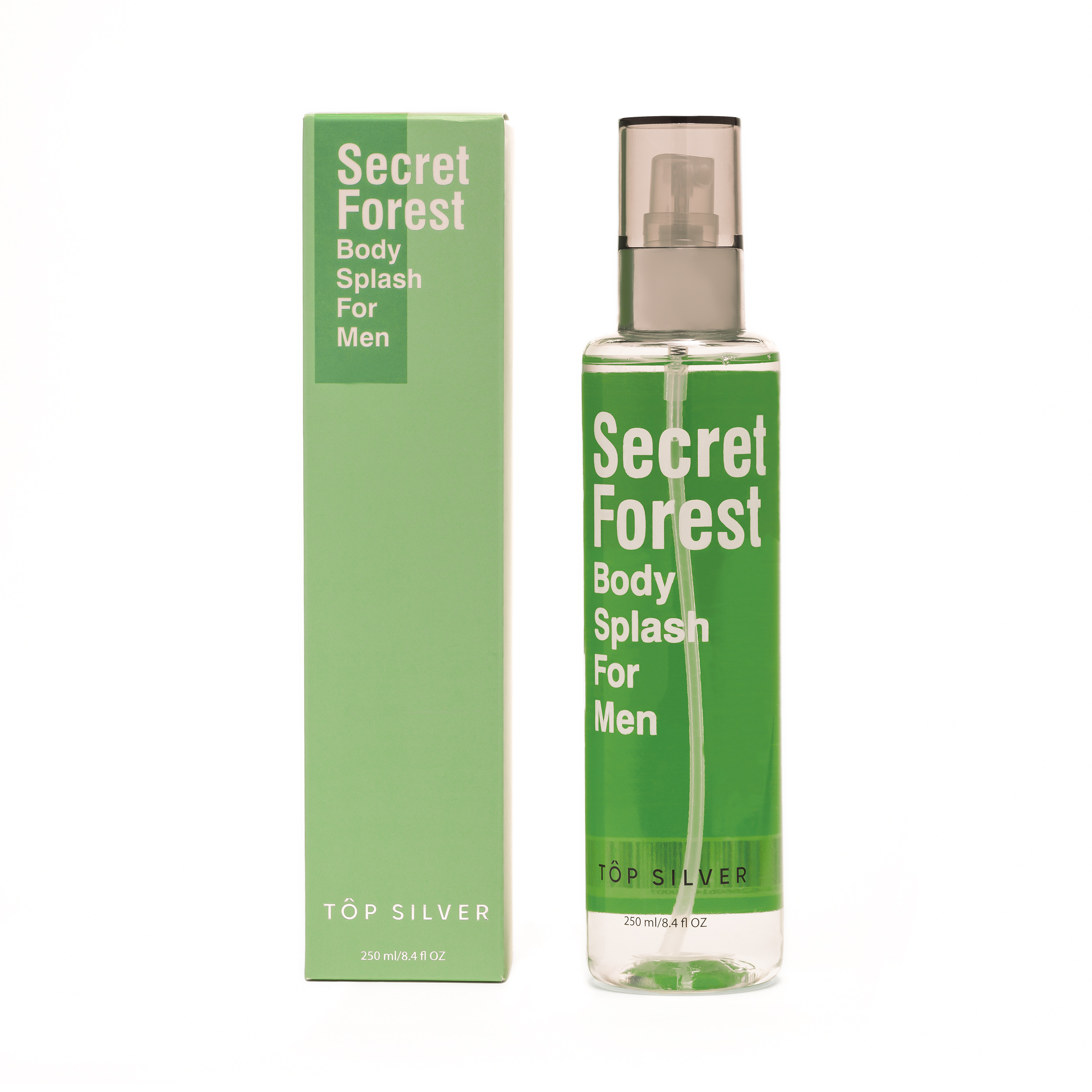بادی اسپلش مردانه تاپ سیلور مدل Secret Forest حجم 250 میلی لیتر بادی اسپلش مردانه تاپ سیلور مدل Secret Forest حجم 250 میلی لیتر
