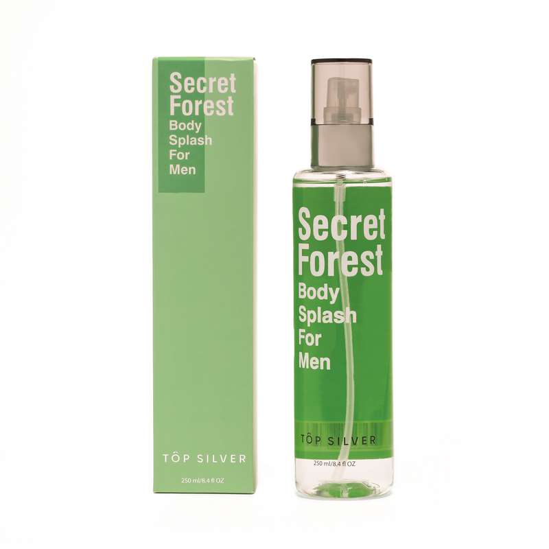 بادی اسپلش مردانه تاپ سیلور مدل Secret Forest حجم 250 میلی لیتر بادی اسپلش مردانه تاپ سیلور مدل Secret Forest حجم 250 میلی لیتر