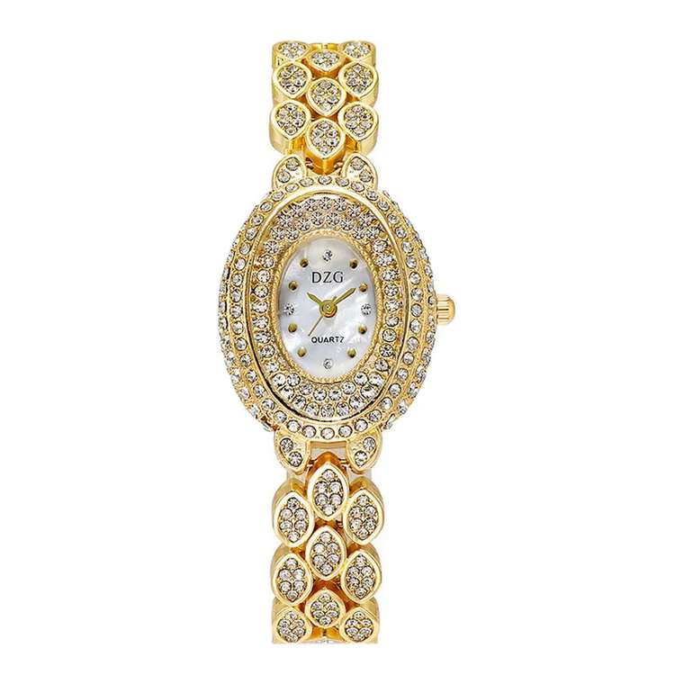 ساعت مچی عقربه ای زنانه مدل بی اس مدل فول نگین کد 1 ساعت مچی عقربه ای زنانه مدل بی اس مدل فول نگین کد 1