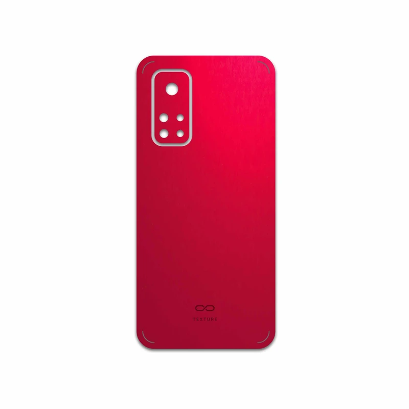 برچسب پوششی ماهوت مدل Matte-Warm-Red مناسب برای گوشی موبایل شیائومی Mi 10T Pro 5G