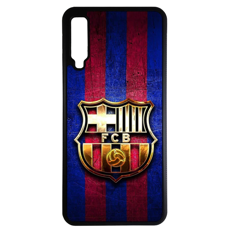 کاور طرح تیم بارسلونا مناسب برای گوشی موبایل سامسونگ galaxy a750/a7 2018