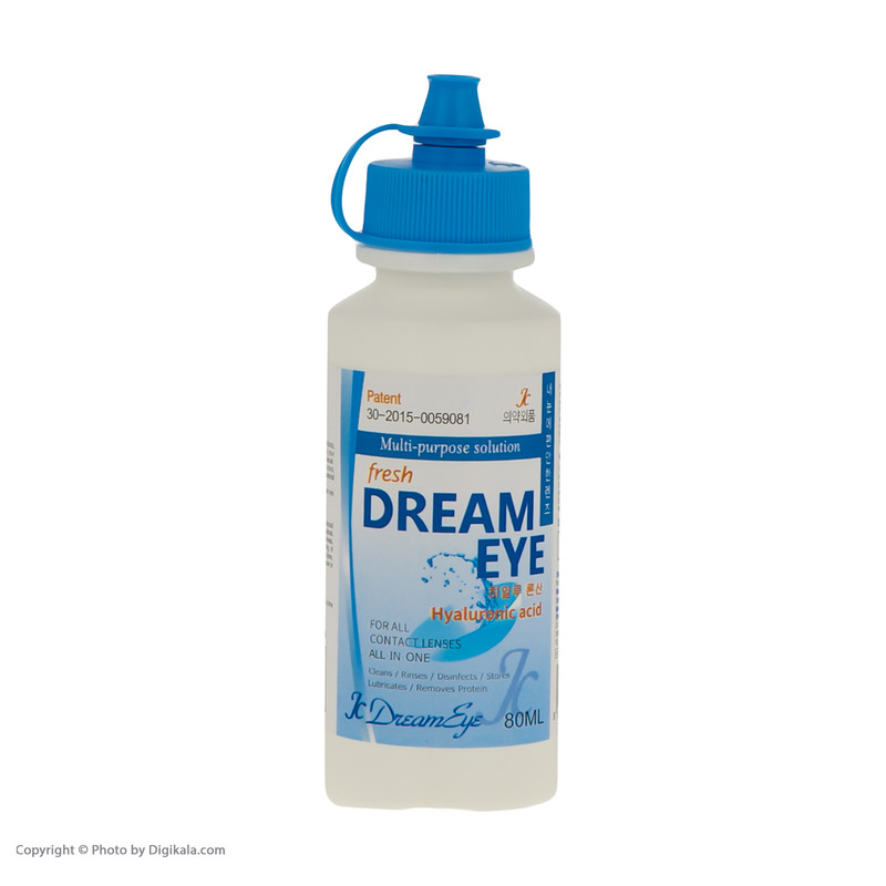 محلول شستشوی لنز دیریم آی مدل 002 حجم 80 میلی لیتر