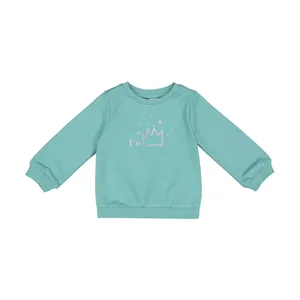 سویشرت دخترانه ال سی وایکیکی مدل 0W25264Z4-PXY-DULLAQUAGREEN