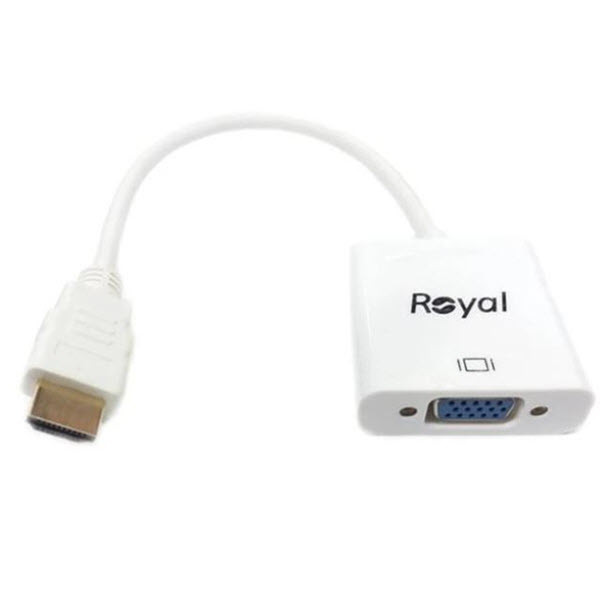 مبدل HDMI به VGA رویال مدل KSG-With Audio