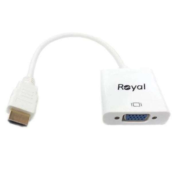 مبدل HDMI به VGA رویال مدل KSG-With Audio مبدل HDMI به VGA رویال مدل KSG-With Audio